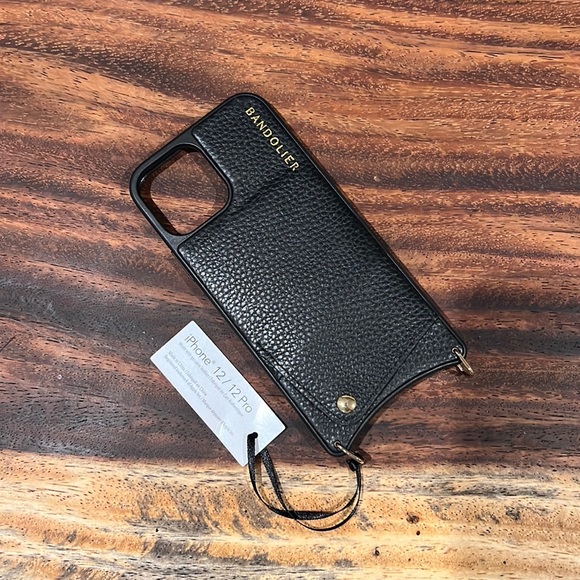 Bandolier black phone case for iPhone 12/12 pro - Picture 1 of 2